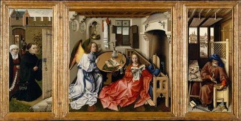 Triptychon mit der Verkündigung, bekannt als Merode-Altar